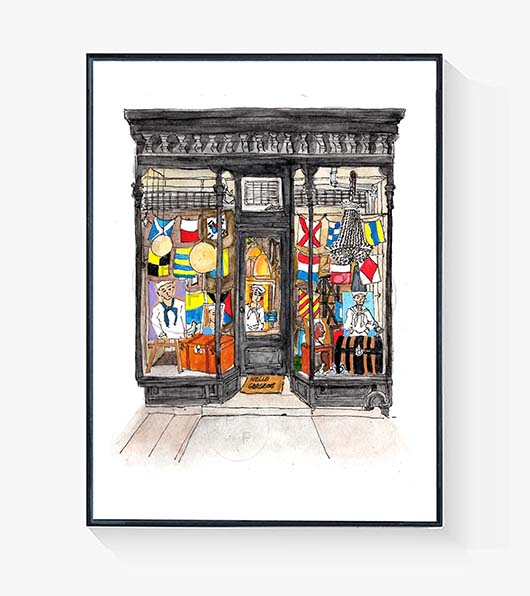 Collier West NYC Print
