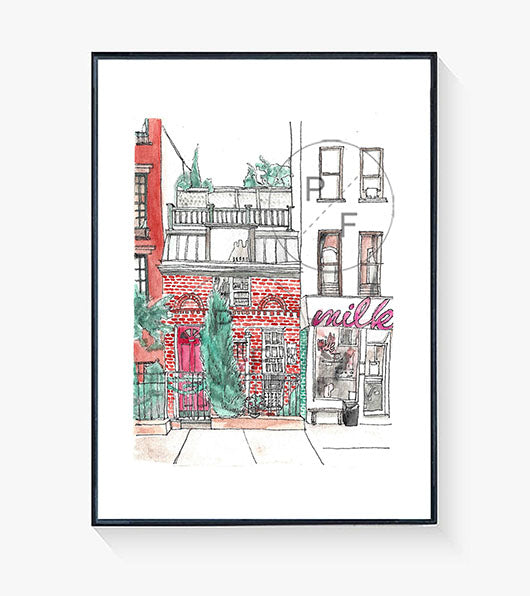 Milk Bar NYC Print