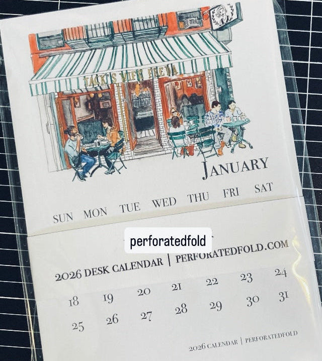 2026 NYC Desk Calendar