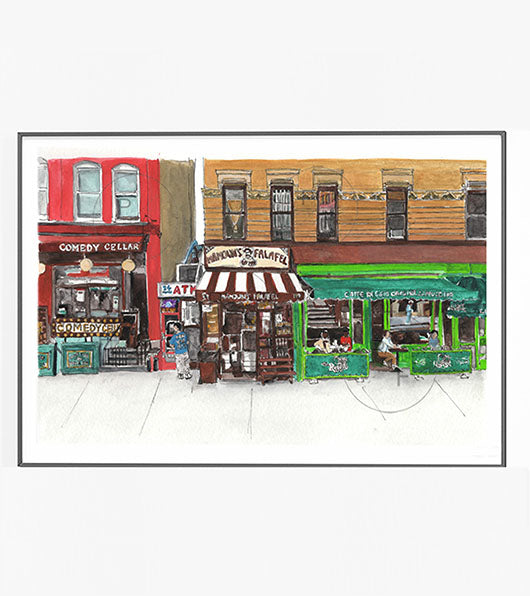 MacDougal St NYC Print