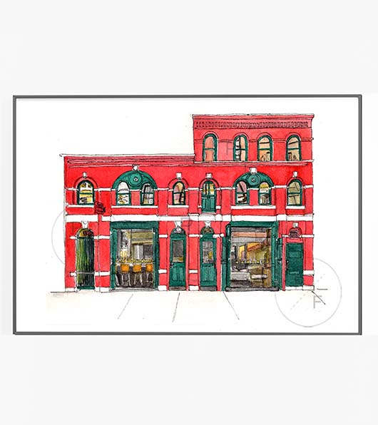 Rouge Tomate NYC Print