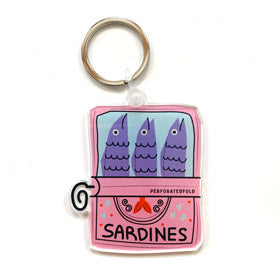 Sardine Keychain