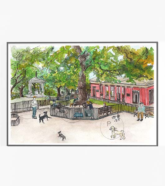 Tompkins Square Park NYC Print