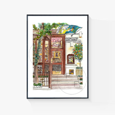 Cafe Lalo Youve Got Mail NYC print