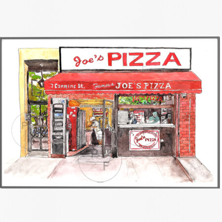 Joe's Pizza NYC print