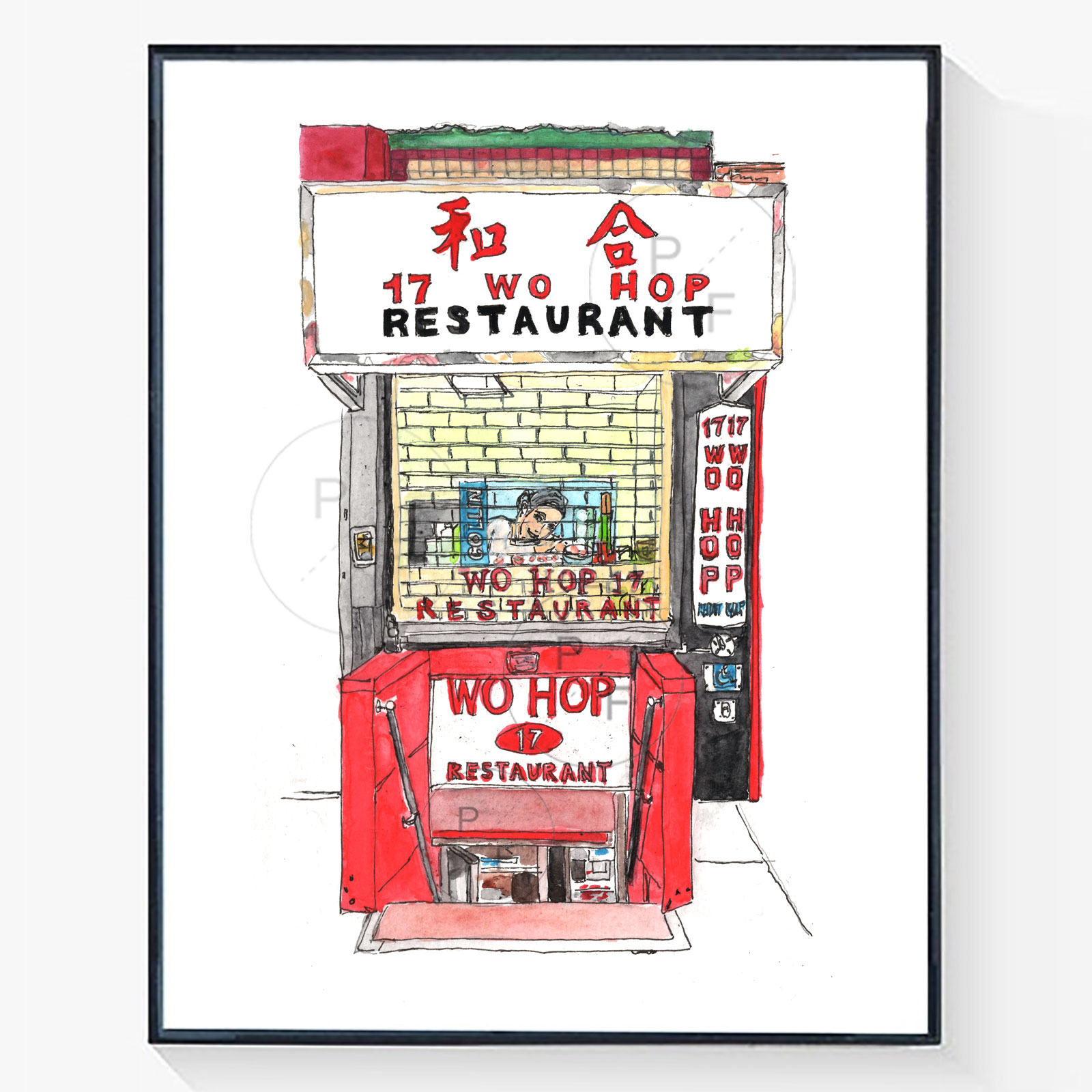 New York City based artist on a mission to draw every restaurant in the  city - Huntlancer