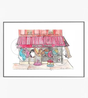 Balloon Saloon Print