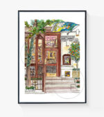 Cafe Lalo Print