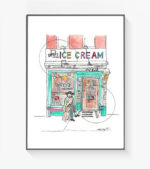 Davey’s Ice Cream Print