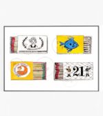 NYC Matchboxes Print