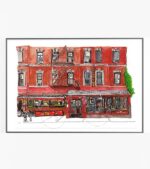 Red Lion Print