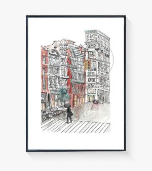 Broadway Soho Print